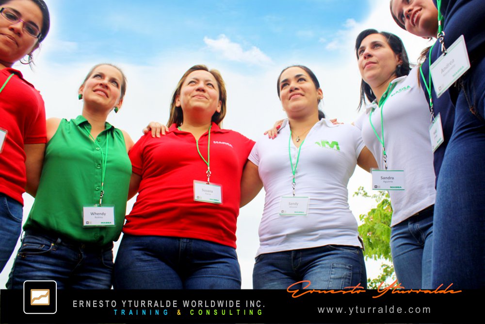 Ejercicio de Team Building Quito Ecuador | Fomento de la comunicación y confianza mutua